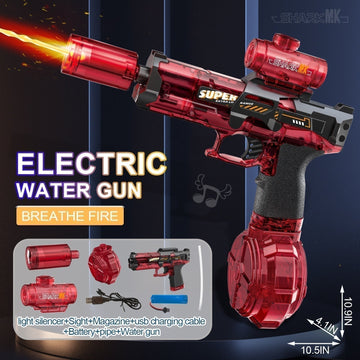 LED Lights Electric Water Gun for Kids – Summer Toy