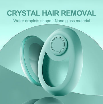 CJEER Crystal Hair Eraser – Painless Exfoliating Hair Removal Tool for Legs, Arms & Back (Reusable for Men & Women)