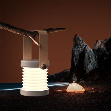Foldable Touch LED Reading Light – USB Rechargeable Dimmable Night Lamp for Home & Travel