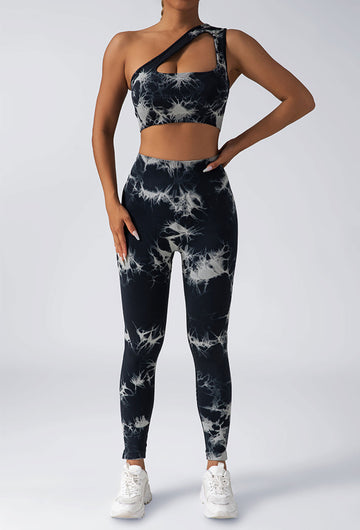 Women’s Scrunch Butt Lifting Workout Leggings – High Waisted Seamless Tie-Dye Yoga Pants
