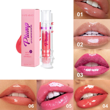 Moisturizing rich color liquid lip gloss with high shine finish