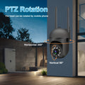 Outdoor WiFi surveillance camera with night vision