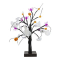 Pumpkin spider birch LED Halloween tree for haunted house displays