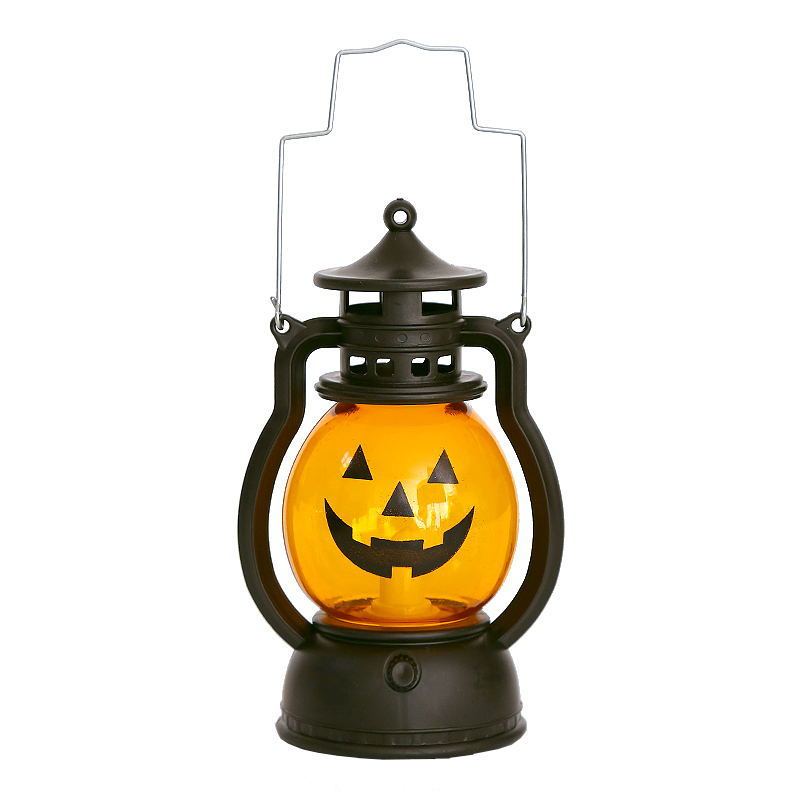 LED pumpkin lantern handheld Halloween lamp