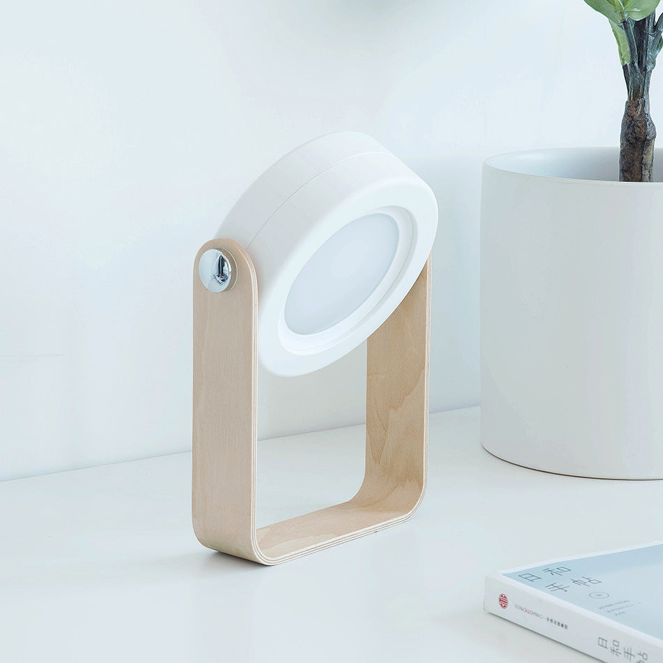 Foldable Touch LED Reading Light – USB Rechargeable Dimmable Night Lamp for Home & Travel