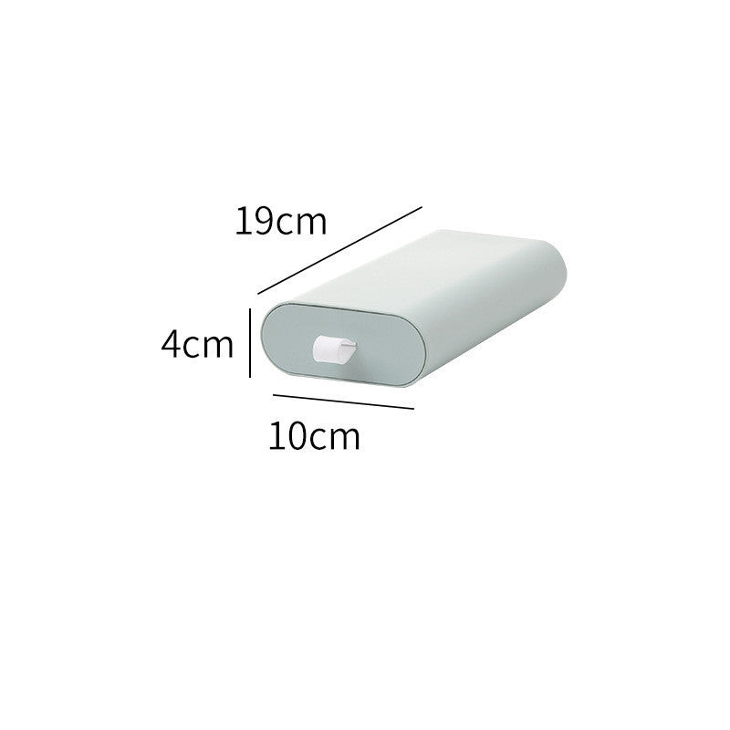 Rectangular product with dimensions labeled on a white background