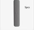Gray textured mat with a brand logo on a white background, labeled '5pcs'.