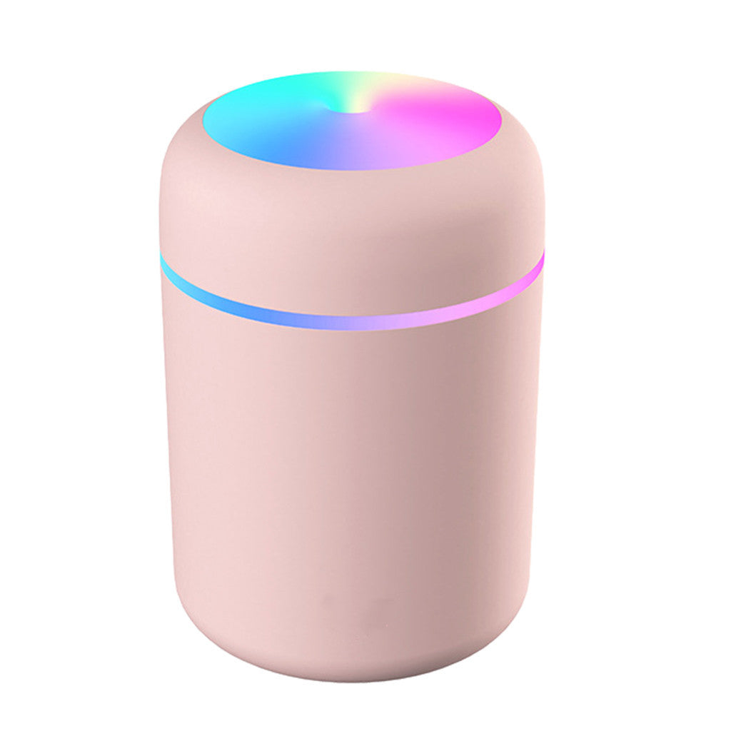 Ultrasonic Aromatherapy Essential Oil Diffuser – 300ml Mini Humidifier with LED Night Light and Auto Shut-Off