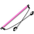 Chest expander puller resistance band for muscle training in pink color