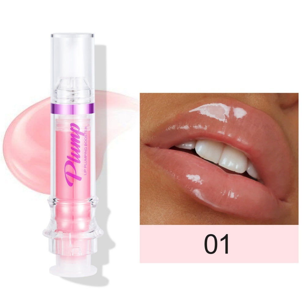 Moisturizing rich color liquid lip gloss with high shine finish