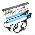 Home workout chest exercise equipment with latex tubes packaging