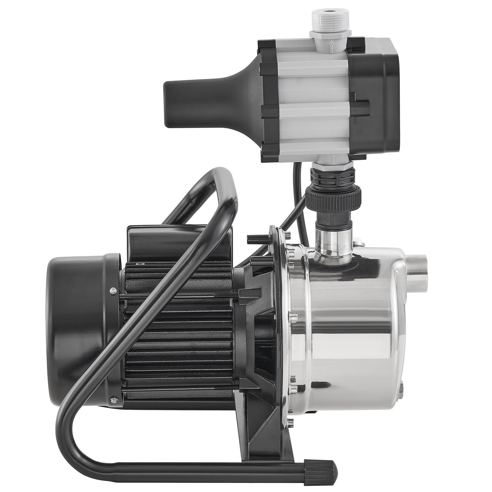 Durable portable jet pump with automatic pressure control