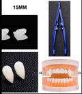 Halloween zombie teeth party props unisex 15mm