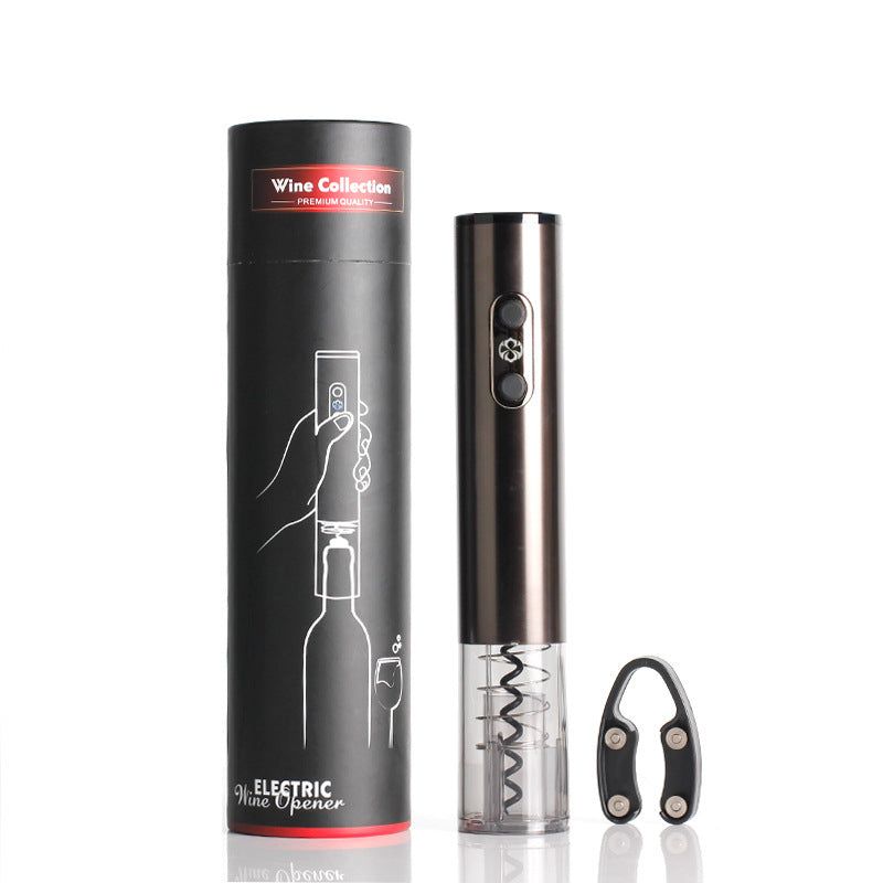 Gift Set Wine Opener with Rechargeable Battery and USB Charging Cable