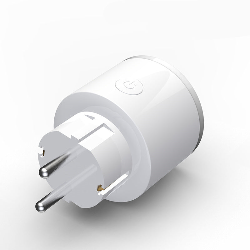 Smart Socket EU Plug WiFi Power Monitor Wireless Control Compatible Alexa Google Home Mini