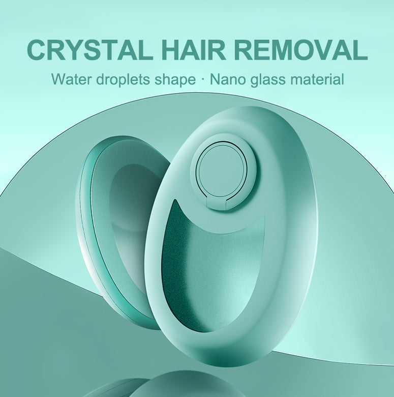 CJEER Crystal Hair Eraser – Painless Exfoliating Hair Removal Tool for Legs, Arms & Back (Reusable for Men & Women)