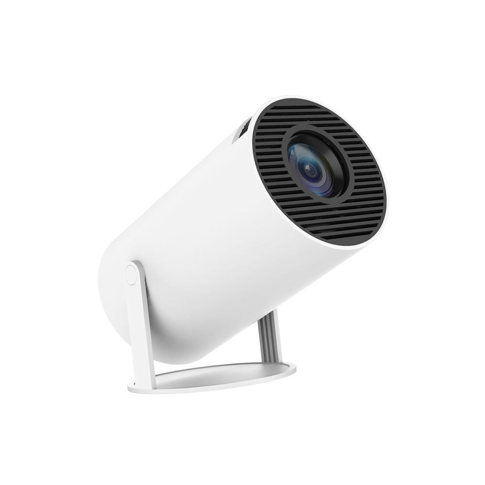 Portable HY300 smart projector for home theater use