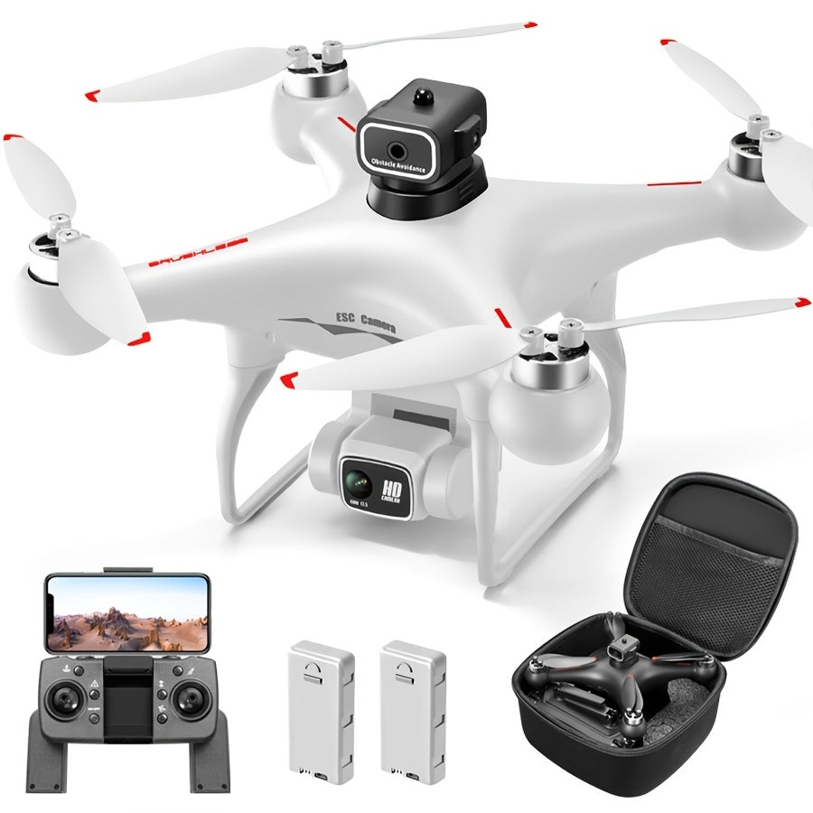 S116 MAX 4K Dual Camera Drone – Front View with Obstacle Sensors