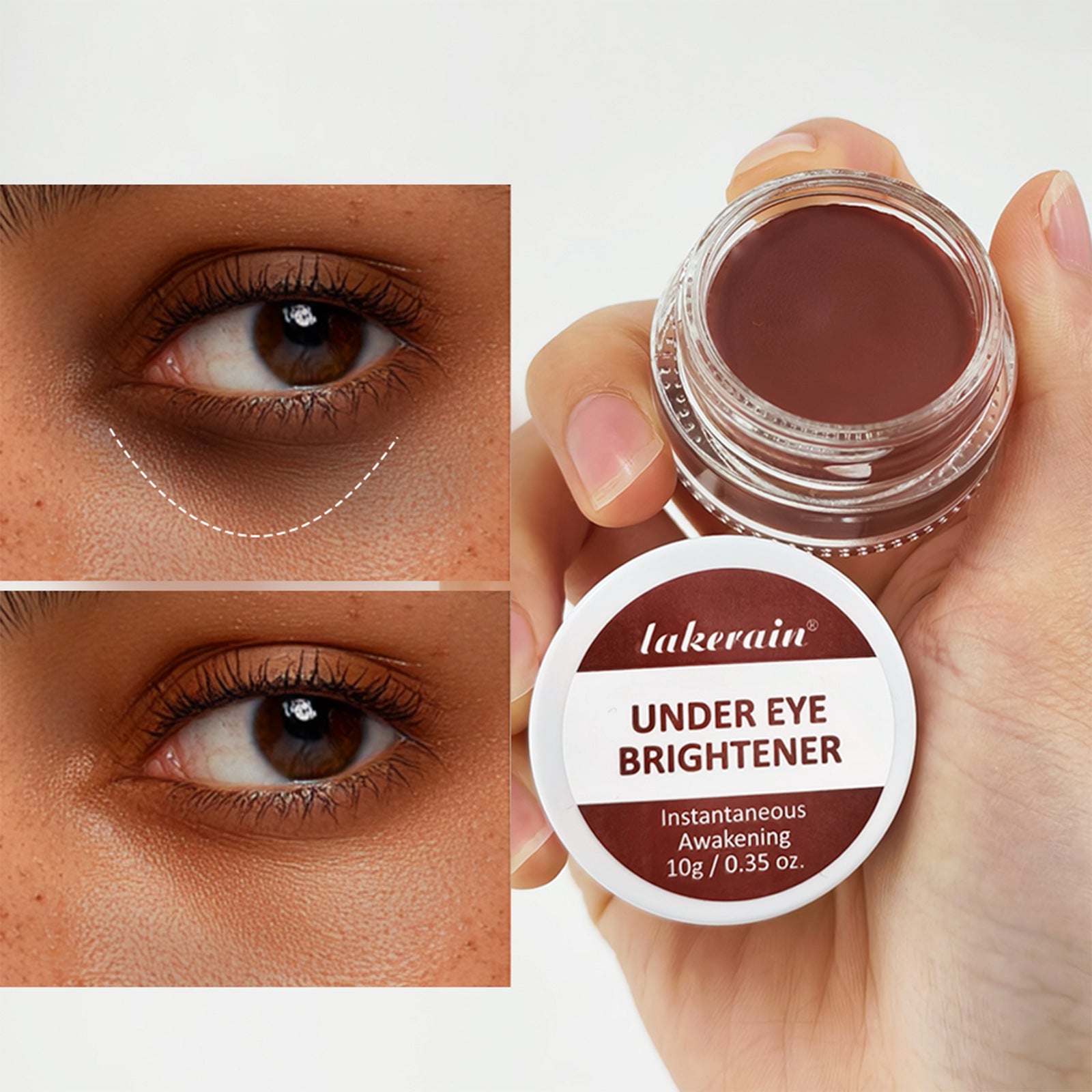 Multi-purpose concealer and highlighter for smooth skin
