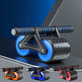 Abdominal exerciser roller for home gym and waist training