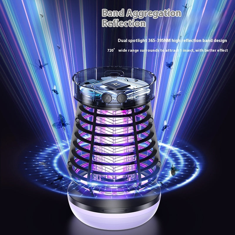 Camping mosquito killer with SOS emergency light function