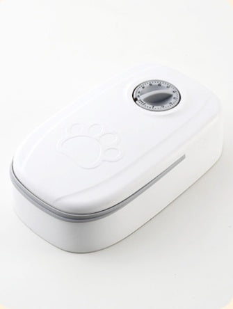 Single Automatic pet feeder and water dispenser for cats and dogs