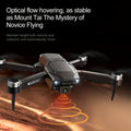 Foldable F198 Drone with Brushless Motors and Dual HD Cameras with optical flow technology