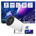 Portable HY300 smart projector for home theater use
