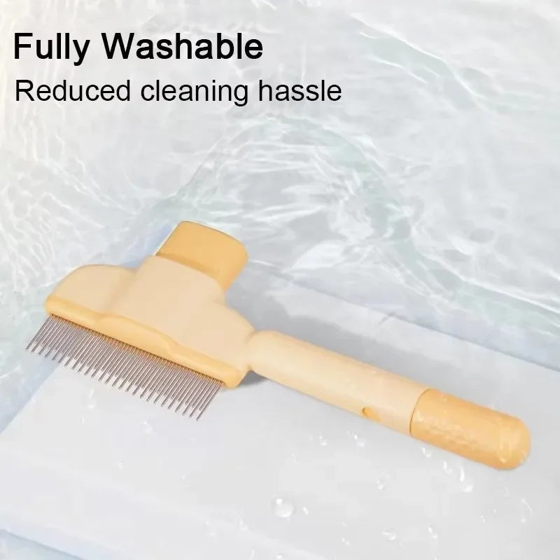 Gentle bristle brush for dogs and cats