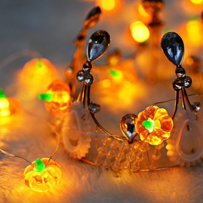 2m LED pumpkin lamp for shop and party decorations