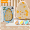 Baby nail trimmer set with interchangeable grinding heads and ergonomic design