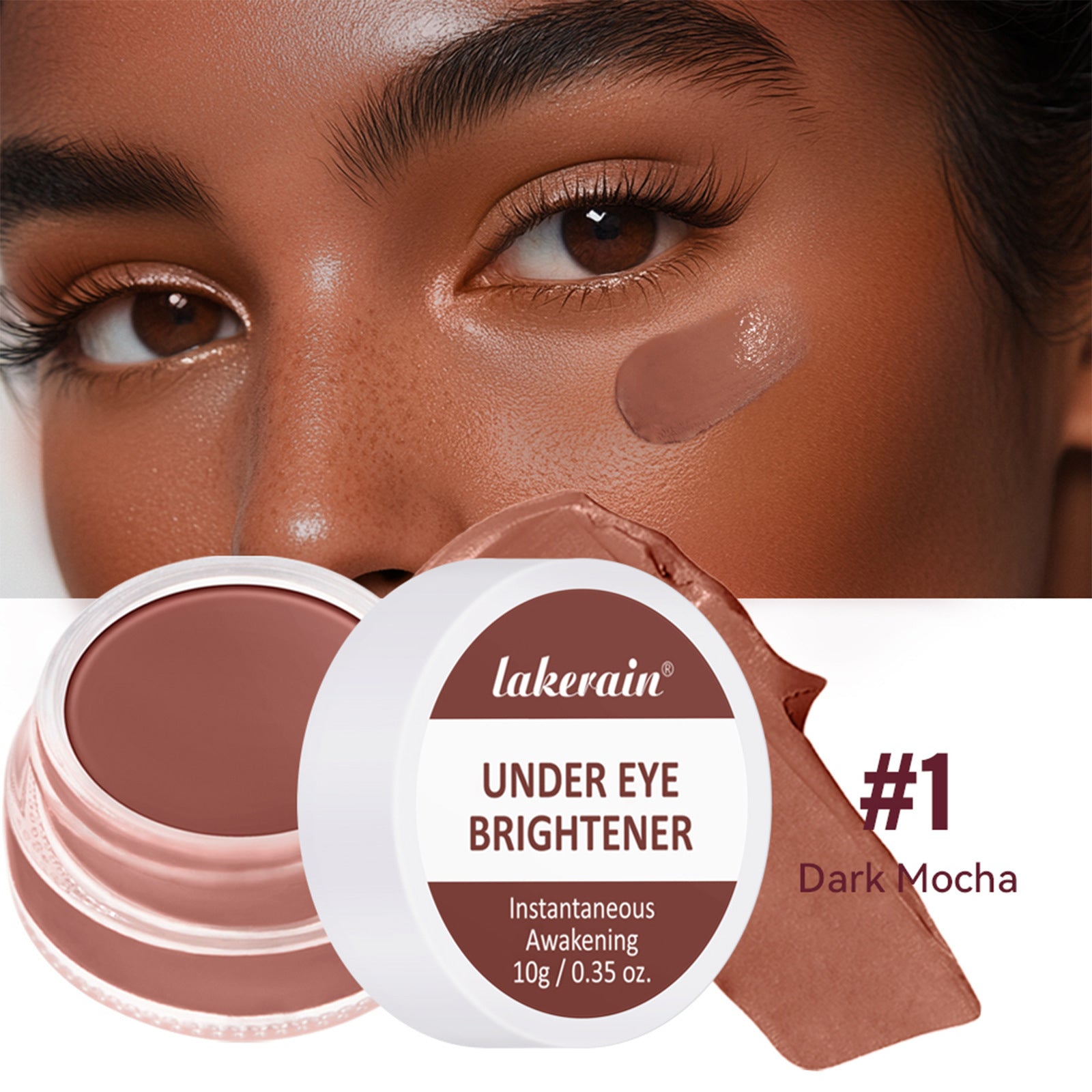 Cream concealer makeup compact for flawless coverage