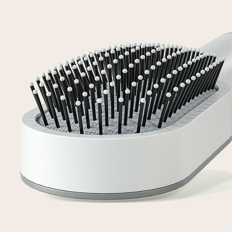 Self-Cleaning Hair Brush for Women – One-Key Airbag Massage Comb for Hair Care & Styling