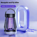 ABS plastic portable mosquito trap with LED night light