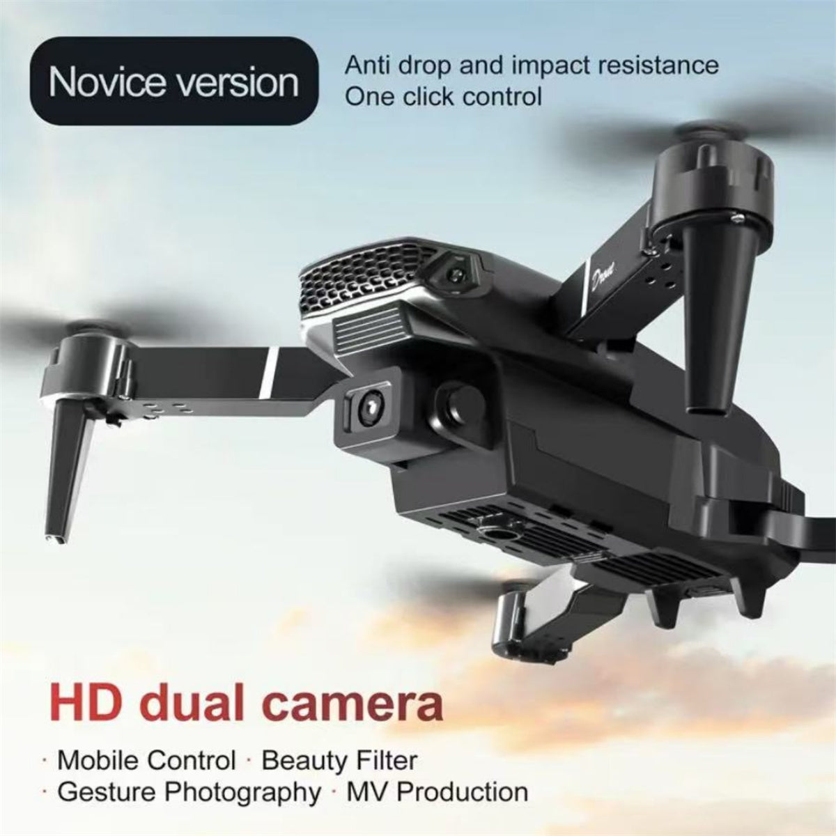 Foldable E88 RC Drone with battery