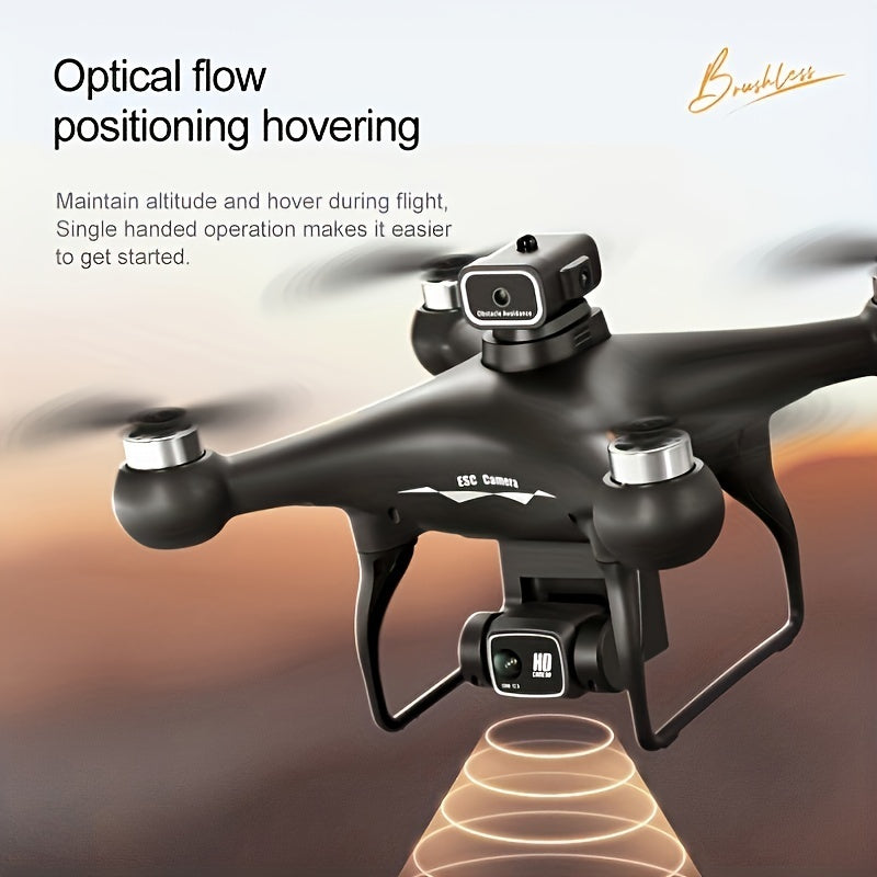 S116 MAX 4K Dual Camera Drone – Front View with Obstacle Sensors