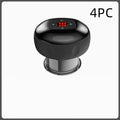 Black electronic device with digital display on a white background, labelled '4PC'