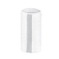 White hexagonal mesh stand on a white background