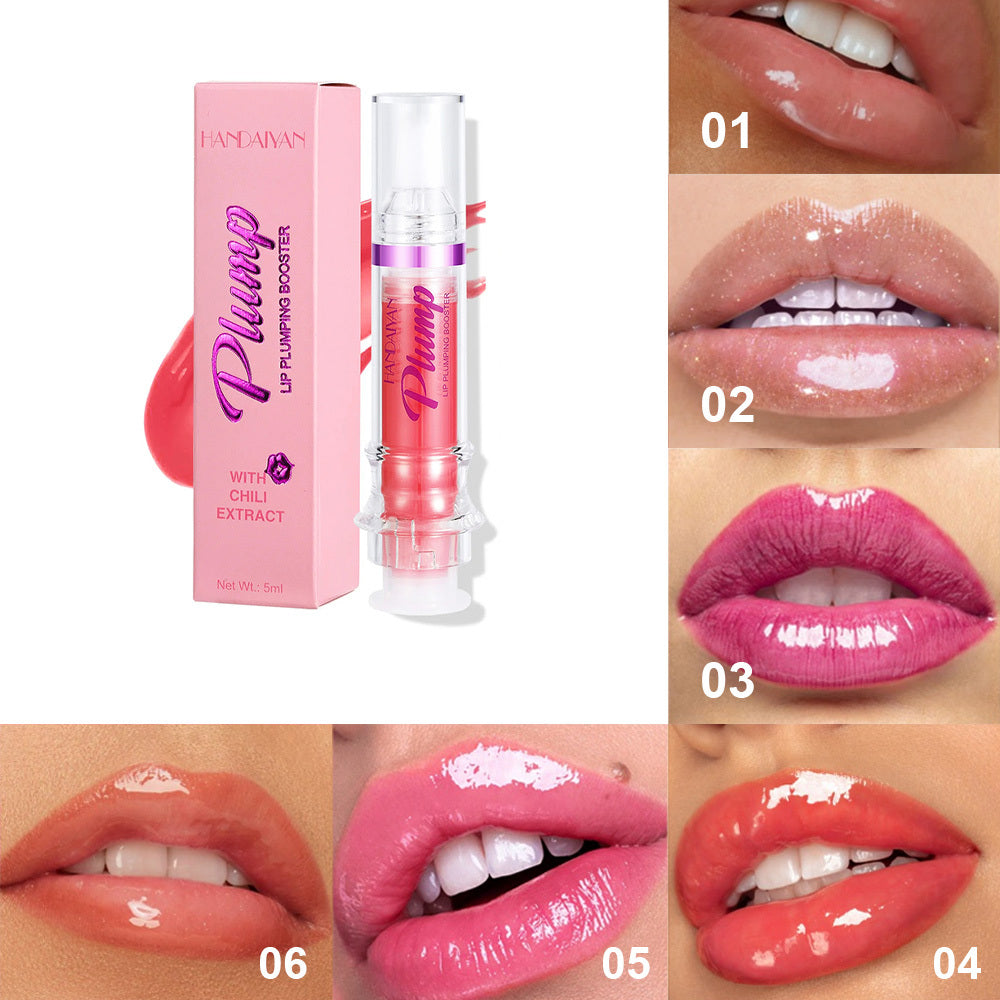 Moisturizing rich color liquid lip gloss with high shine finish
