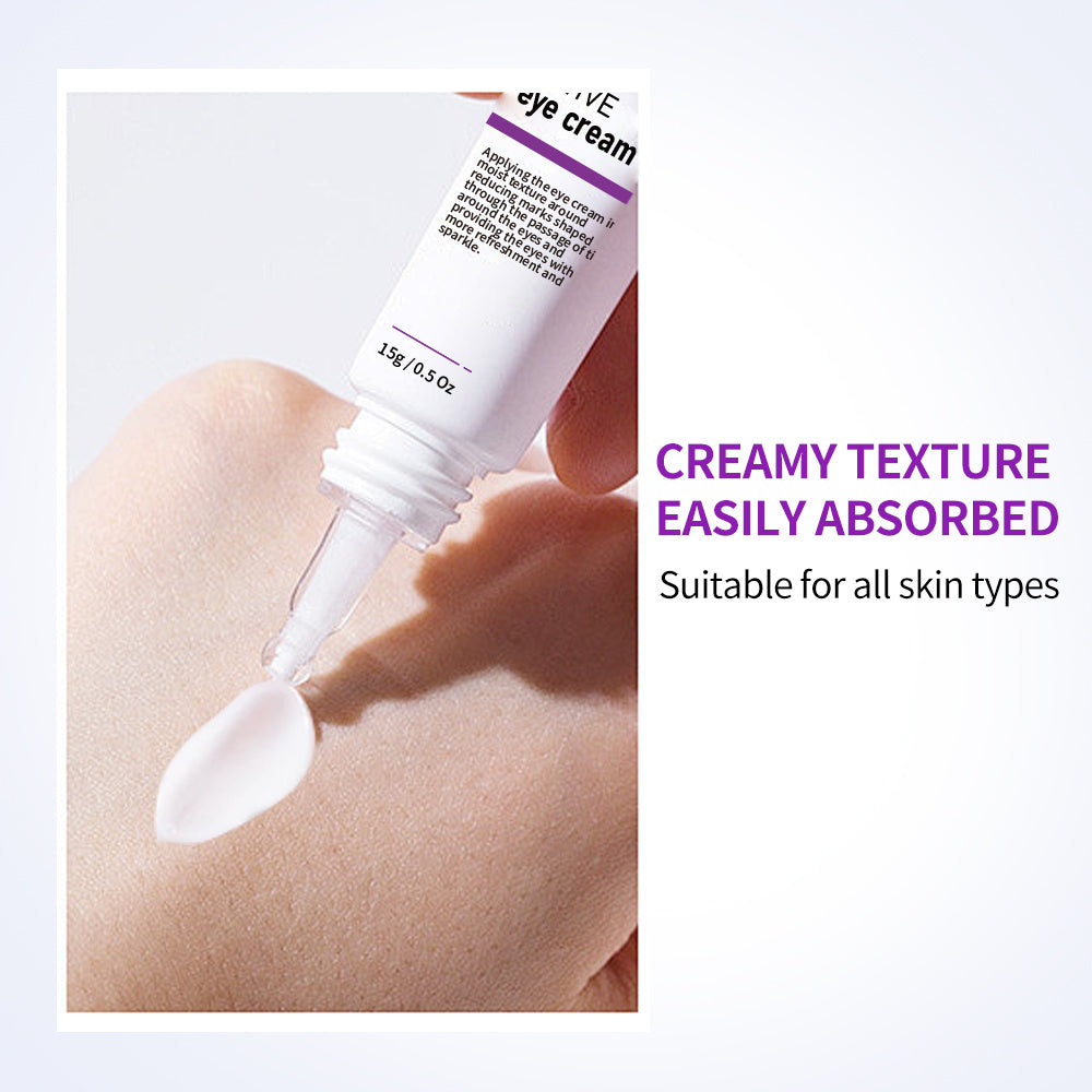VGO Pro-Xylene Active eye cream packaging with close-up of eye application.